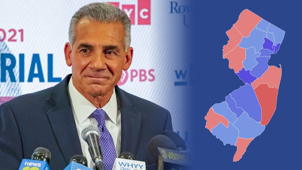 Monmouth County Underperforms for Ciattarelli as Democratic Shift Emerges